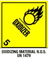 Warning D51-WAR Shipping Labels