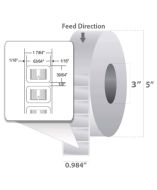 Zebra 10026628 Barcode Label