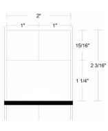 Zebra 10015775-R Barcode Label