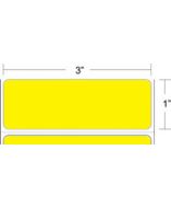 AirTrack® AiRFC-3-1-5500-YL Barcode Label