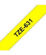 Brother TZE6312PK Barcode Label