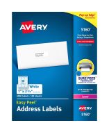 Avery-Dennison 5160 Barcode Label