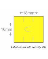 BCI LSA1618Y-1PS-CS Labels