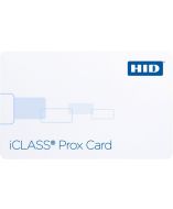 HID 2120BGGMVR Plastic ID Card