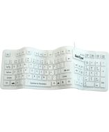 WetKeys Washable and Sanitype Medical Keyboards KBSTFC106-W Keyboards
