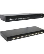 4XEM 4XDVI8 Ethernet Switch