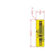 Honeywell H29439 Barcode Label