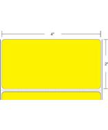 AirTrack® AiRFC-4-2-2900-YL Barcode Label
