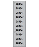 BCI WS3134 Labels
