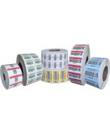 AirTrack BCI100050PBAL-BLUE-2D-1 Barcode Label
