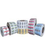 AirTrack BCI100100PBIPL-BLUE-2D-1 Barcode Label