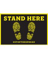 BCI FLOOR-STAND-HERE-1000 Labels
