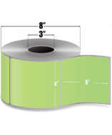 AirTrack ATTFL-4-6-1000-GR-R Barcode Label