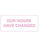 BCI WINDOW-CHANGED-HOURS-2000 Labels