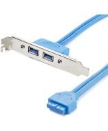 StarTech USB3SPLATE Cables, Connectors, and Adapters