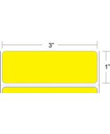 AirTrack AiRFC-3-1-5500-YL-R Barcode Label