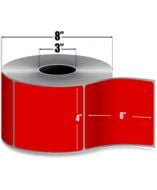 AirTrack 4x6TT-P-FL-185 Red Barcode Label