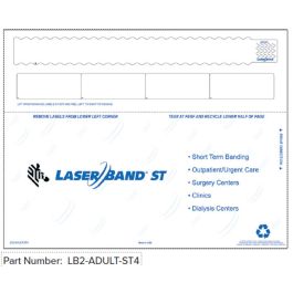 Zebra LB2-ADULT-ST4 Wristbands - Barcodes Inc.