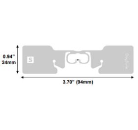 Zebra DogBone RFID Inlay