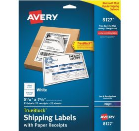 Avery-Dennison 8127 Barcode Label