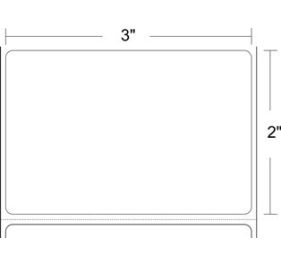 SATO 54SX01006 Barcode Label