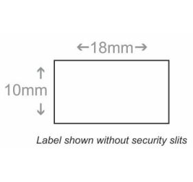 BCI LSA1810W-1RN-SL Labels