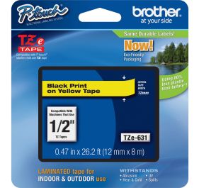 Brother TZE631 Barcode Label