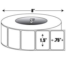 AirTrack® AiRT-15-075-7500-3-R Barcode Label