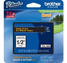Brother TZE334 Barcode Label