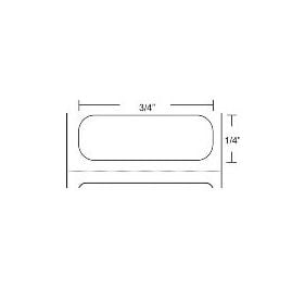 Zebra 10021221 Barcode Label