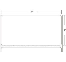 Zebra 10012163-R Barcode Label