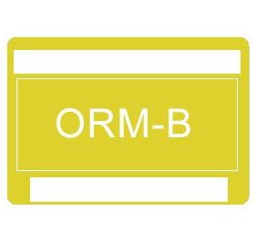 Other Regulated Material Barcode Label O22 Shipping Labels