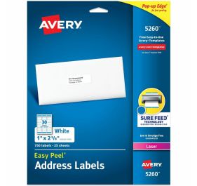 Avery-Dennison 5260 Barcode Label