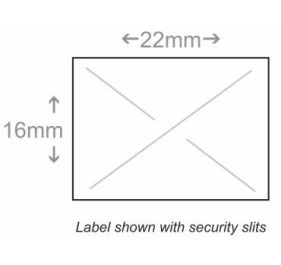 BCI LXK2216W-1PS-CS Labels