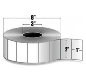 AirTrack® ATT-2-1-5500-3-R Barcode Label