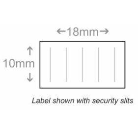 BCI LSA1810W-1PS-SL Labels