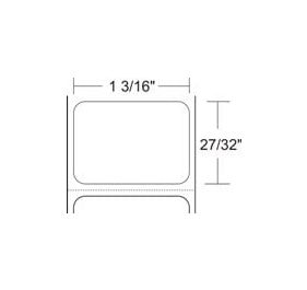 Zebra 10010037 Barcode Label