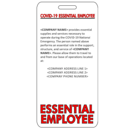 AlphaCard Essential ID Plastic ID Card