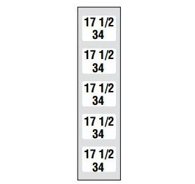 BCI SSCS-1653233 Labels