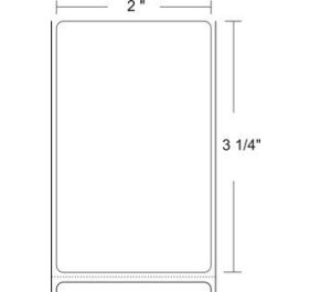 Zebra 10011993-R Barcode Label