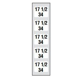 BCI SSCS-1832 Labels