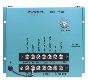 Bogen TG4C Public Address Equipment
