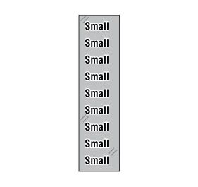 BCI SSH-XXL Labels