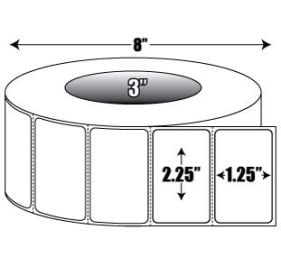 Zebra 800622-125 Barcode Label