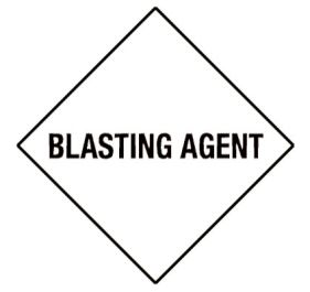 Warning D18 Shipping Labels