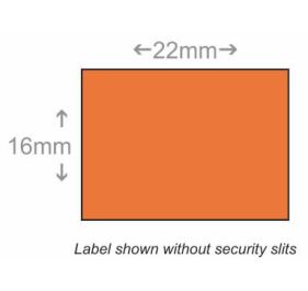 BCI LXK2216FR-1RN-SL Labels