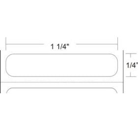 Honeywell ECL3453-10 Barcode Label