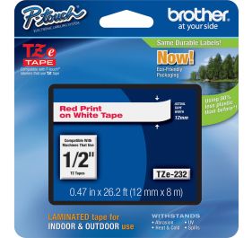 Brother TZE232 Barcode Label