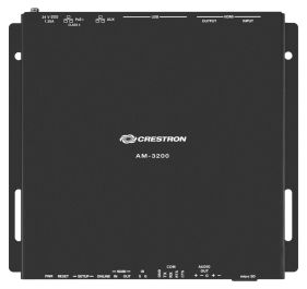 Crestron AM-3200 Telecommunication Equipment