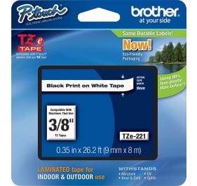 Brother TZE221 Barcode Label